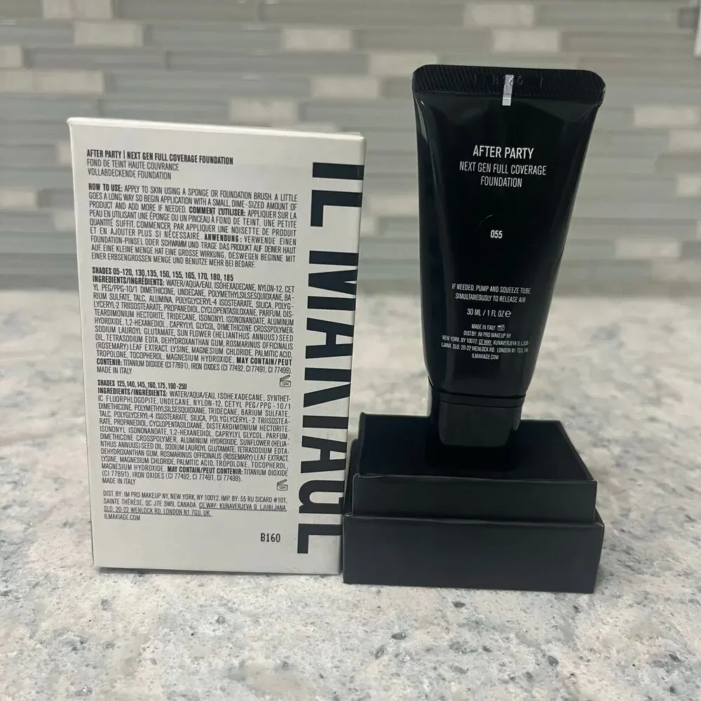 IL MAKIAGE After Party Foundation | 30ml / 1 fl oz | NIB Shade 55